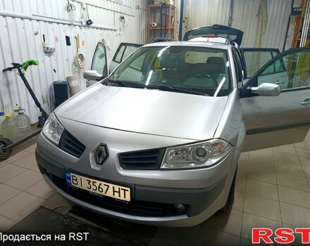 Серый Рено Меган, объемом двигателя 1.6 л и пробегом 220 тыс. км за 5100 $, фото 9 на Automoto.ua