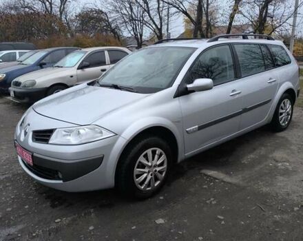 Серый Рено Меган, объемом двигателя 1.6 л и пробегом 162 тыс. км за 5350 $, фото 9 на Automoto.ua