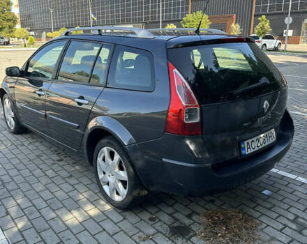 Серый Рено Меган, объемом двигателя 1.6 л и пробегом 235 тыс. км за 5200 $, фото 7 на Automoto.ua