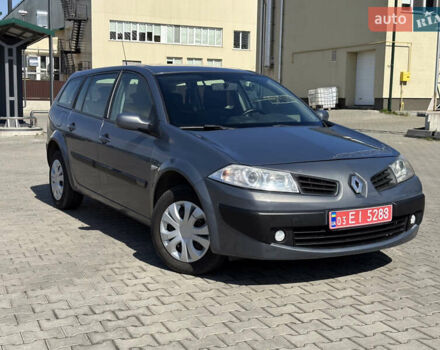 Серый Рено Меган, объемом двигателя 1.6 л и пробегом 265 тыс. км за 4350 $, фото 11 на Automoto.ua