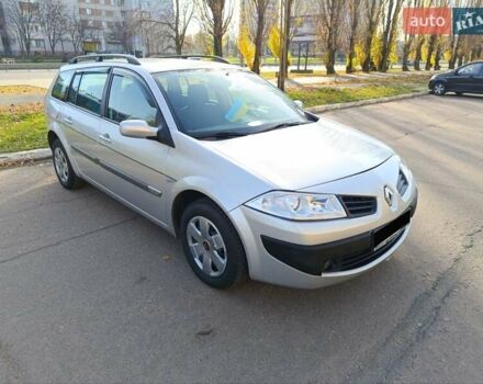 Серый Рено Меган, объемом двигателя 1.6 л и пробегом 210 тыс. км за 4650 $, фото 10 на Automoto.ua