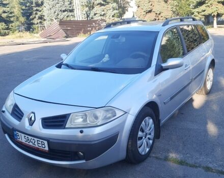 Серый Рено Меган, объемом двигателя 1.6 л и пробегом 195 тыс. км за 5000 $, фото 2 на Automoto.ua