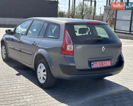 Серый Рено Меган, объемом двигателя 1.6 л и пробегом 265 тыс. км за 4350 $, фото 24 на Automoto.ua