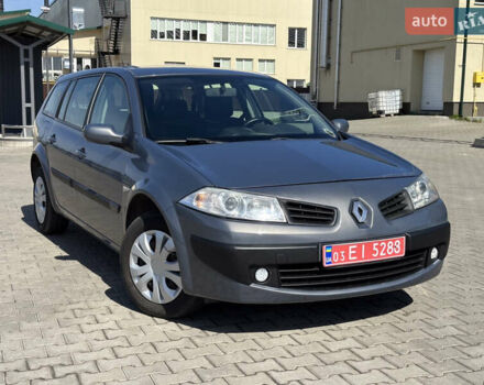Серый Рено Меган, объемом двигателя 1.6 л и пробегом 265 тыс. км за 4350 $, фото 9 на Automoto.ua