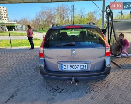 Серый Рено Меган, объемом двигателя 1.6 л и пробегом 270 тыс. км за 5000 $, фото 7 на Automoto.ua