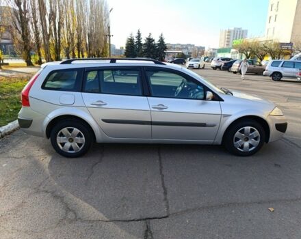 Серый Рено Меган, объемом двигателя 1.6 л и пробегом 210 тыс. км за 4560 $, фото 5 на Automoto.ua