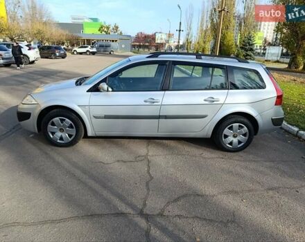 Серый Рено Меган, объемом двигателя 1.6 л и пробегом 210 тыс. км за 4650 $, фото 3 на Automoto.ua