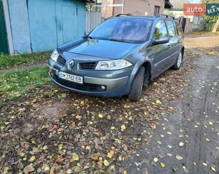 Рено Меган 2006 в Конотопе на Automoto.ua Серый Рено Меган, объемом двигателя 2 л и пробегом 219 тыс. км за 5600 $, фото 1 на Automoto.ua