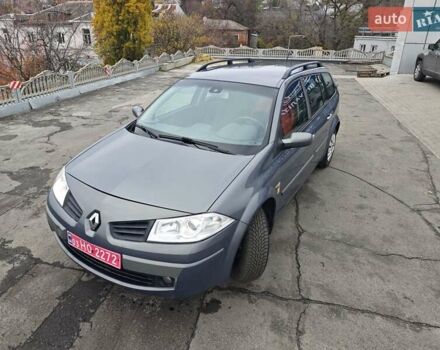 Серый Рено Меган, объемом двигателя 1.6 л и пробегом 190 тыс. км за 5550 $, фото 14 на Automoto.ua