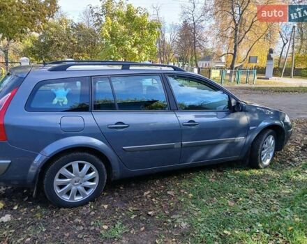 Рено Меган 2006 в Конотопе на Automoto.ua Серый Рено Меган, объемом двигателя 2 л и пробегом 219 тыс. км за 5600 $, фото 6 на Automoto.ua