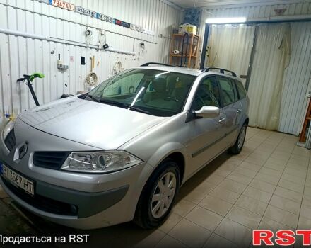 Серый Рено Меган, объемом двигателя 1.6 л и пробегом 220 тыс. км за 5100 $, фото 3 на Automoto.ua