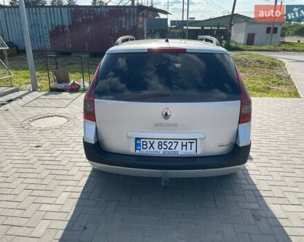 Серый Рено Меган, объемом двигателя 1.5 л и пробегом 233 тыс. км за 4800 $, фото 2 на Automoto.ua