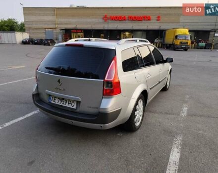 Сірий Рено Меган, об'ємом двигуна 1.6 л та пробігом 323 тис. км за 5500 $, фото 10 на Automoto.ua