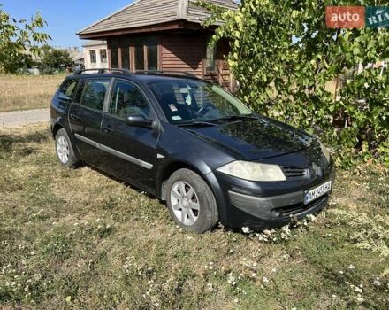 Серый Рено Меган, объемом двигателя 1.9 л и пробегом 335 тыс. км за 5800 $, фото 1 на Automoto.ua