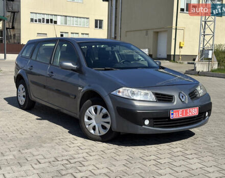Серый Рено Меган, объемом двигателя 1.6 л и пробегом 265 тыс. км за 4350 $, фото 10 на Automoto.ua