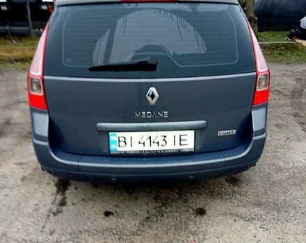 Серый Рено Меган, объемом двигателя 1.6 л и пробегом 280 тыс. км за 5000 $, фото 1 на Automoto.ua