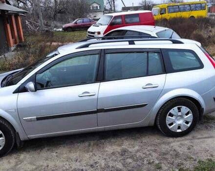 Серый Рено Меган, объемом двигателя 1.6 л и пробегом 192 тыс. км за 4750 $, фото 20 на Automoto.ua