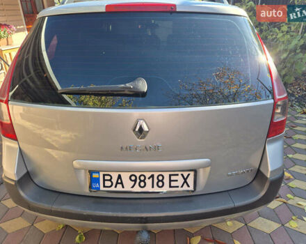 Серый Рено Меган, объемом двигателя 1.4 л и пробегом 253 тыс. км за 4500 $, фото 5 на Automoto.ua