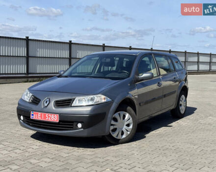 Серый Рено Меган, объемом двигателя 1.6 л и пробегом 265 тыс. км за 4350 $, фото 1 на Automoto.ua