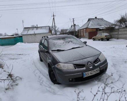 Сірий Рено Меган, об'ємом двигуна 1.6 л та пробігом 245 тис. км за 5200 $, фото 1 на Automoto.ua
