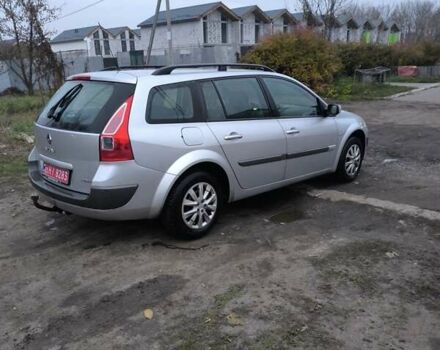 Серый Рено Меган, объемом двигателя 1.6 л и пробегом 162 тыс. км за 5350 $, фото 4 на Automoto.ua