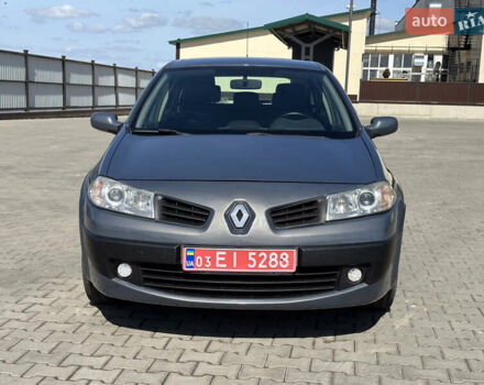 Серый Рено Меган, объемом двигателя 1.6 л и пробегом 265 тыс. км за 4350 $, фото 5 на Automoto.ua