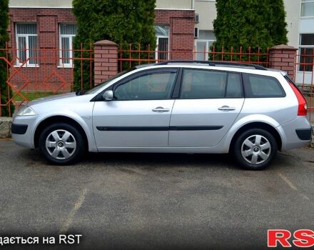 Серый Рено Меган, объемом двигателя 16 л и пробегом 220 тыс. км за 5399 $, фото 1 на Automoto.ua