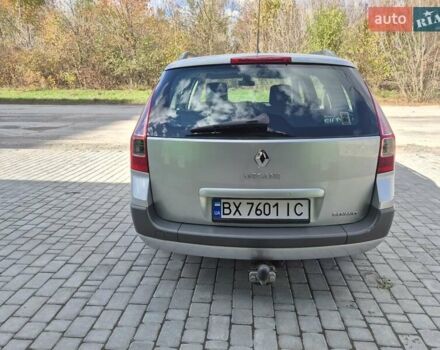 Серый Рено Меган, объемом двигателя 1.6 л и пробегом 230 тыс. км за 5500 $, фото 9 на Automoto.ua