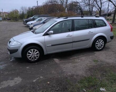 Серый Рено Меган, объемом двигателя 1.6 л и пробегом 162 тыс. км за 5350 $, фото 5 на Automoto.ua