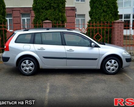 Серый Рено Меган, объемом двигателя 16 л и пробегом 220 тыс. км за 5399 $, фото 4 на Automoto.ua