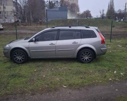 Серый Рено Меган, объемом двигателя 1.6 л и пробегом 234 тыс. км за 4999 $, фото 25 на Automoto.ua