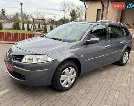 Сірий Рено Меган, об'ємом двигуна 1.6 л та пробігом 106 тис. км за 5999 $, фото 1 на Automoto.ua