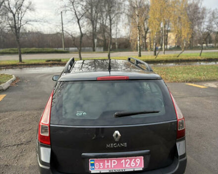 Серый Рено Меган, объемом двигателя 1.6 л и пробегом 215 тыс. км за 5400 $, фото 10 на Automoto.ua
