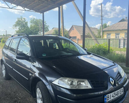 Серый Рено Меган, объемом двигателя 1.6 л и пробегом 186 тыс. км за 5500 $, фото 2 на Automoto.ua