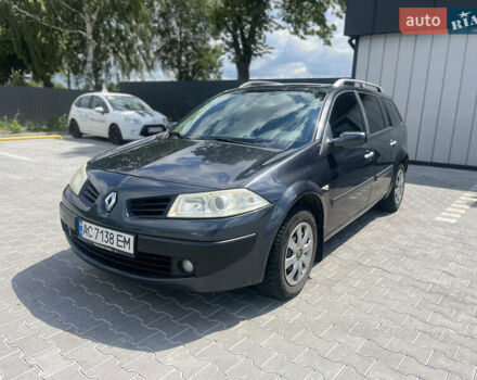 Серый Рено Меган, объемом двигателя 1.6 л и пробегом 217 тыс. км за 4750 $, фото 1 на Automoto.ua