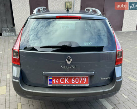 Сірий Рено Меган, об'ємом двигуна 1.6 л та пробігом 106 тис. км за 5999 $, фото 6 на Automoto.ua