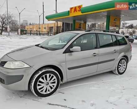 Серый Рено Меган, объемом двигателя 1.6 л и пробегом 175 тыс. км за 5499 $, фото 5 на Automoto.ua