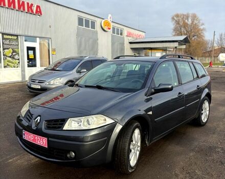 Серый Рено Меган, объемом двигателя 1.6 л и пробегом 215 тыс. км за 5400 $, фото 1 на Automoto.ua