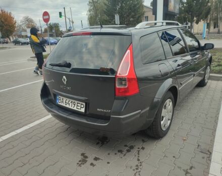 Рено Меган 2007 в Кропивницком (Кировограде) на Automoto.ua Серый Рено Меган, объемом двигателя 1.6 л и пробегом 245 тыс. км за 5500 $, фото 8 на Automoto.ua