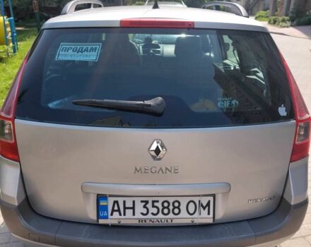 Серый Рено Меган, объемом двигателя 1.6 л и пробегом 270 тыс. км за 3800 $, фото 11 на Automoto.ua
