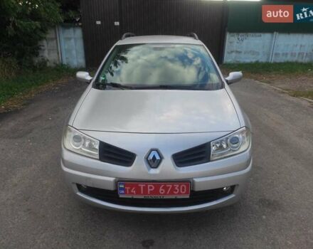 Серый Рено Меган, объемом двигателя 1.6 л и пробегом 206 тыс. км за 5390 $, фото 1 на Automoto.ua