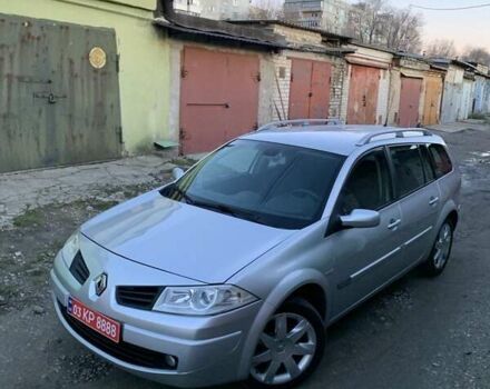 Серый Рено Меган, объемом двигателя 2 л и пробегом 162 тыс. км за 6299 $, фото 12 на Automoto.ua