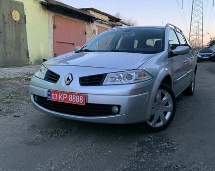 Серый Рено Меган, объемом двигателя 2 л и пробегом 162 тыс. км за 6299 $, фото 3 на Automoto.ua