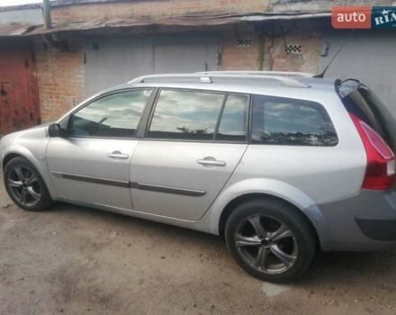 Серый Рено Меган, объемом двигателя 1.5 л и пробегом 280 тыс. км за 4350 $, фото 3 на Automoto.ua