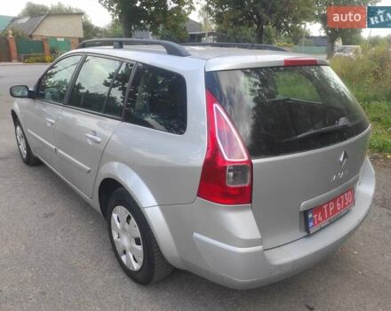 Серый Рено Меган, объемом двигателя 1.6 л и пробегом 206 тыс. км за 5390 $, фото 6 на Automoto.ua