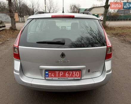 Серый Рено Меган, объемом двигателя 1.6 л и пробегом 206 тыс. км за 5190 $, фото 5 на Automoto.ua