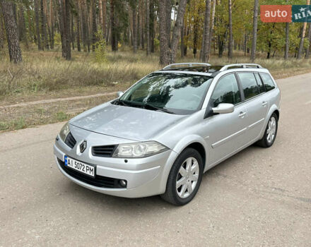 Сірий Рено Меган, об'ємом двигуна 2 л та пробігом 262 тис. км за 5650 $, фото 3 на Automoto.ua