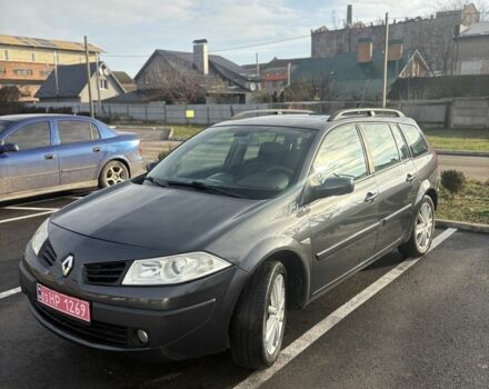 Серый Рено Меган, объемом двигателя 1.6 л и пробегом 215 тыс. км за 5400 $, фото 6 на Automoto.ua