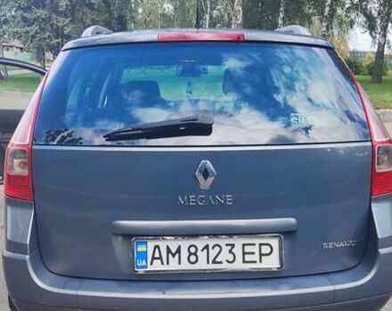 Серый Рено Меган, объемом двигателя 1.6 л и пробегом 306 тыс. км за 5000 $, фото 7 на Automoto.ua