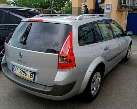 Серый Рено Меган, объемом двигателя 1.6 л и пробегом 216 тыс. км за 4750 $, фото 11 на Automoto.ua